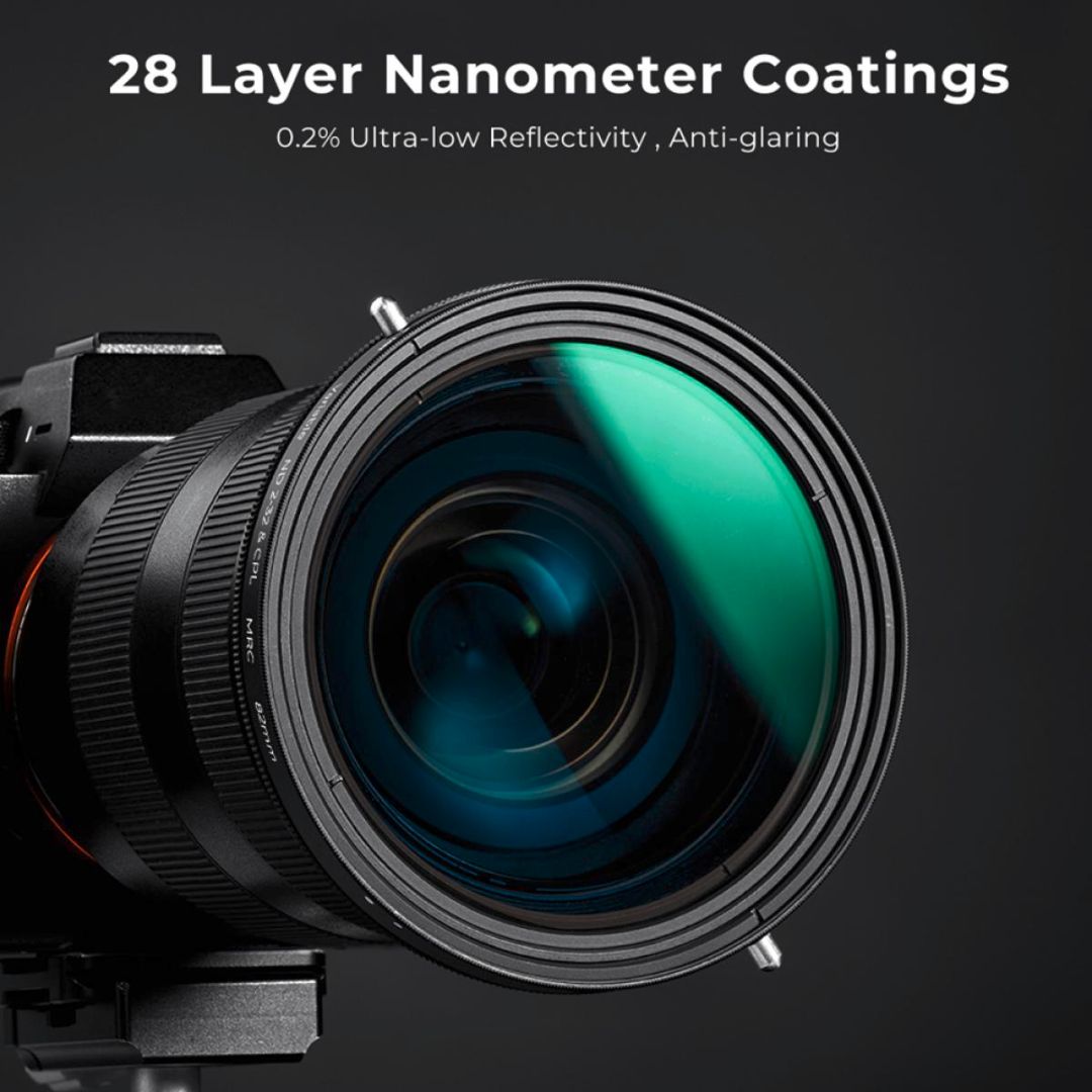 K&F Concept 52mm ND2-ND32 Variable ND Filter + CPL Filter 2 u 1 VND KF01.1320V1 - 5